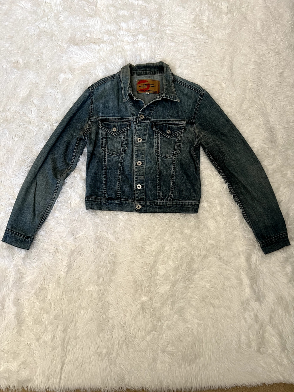 Women’s Vintage MET Jean Jacket Size Large